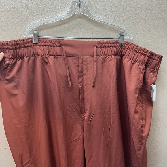 Old Navy Mens Jogger Pants 4XL Red Performance Tech Stretch Drawstring NEW - Picture 7 of 11